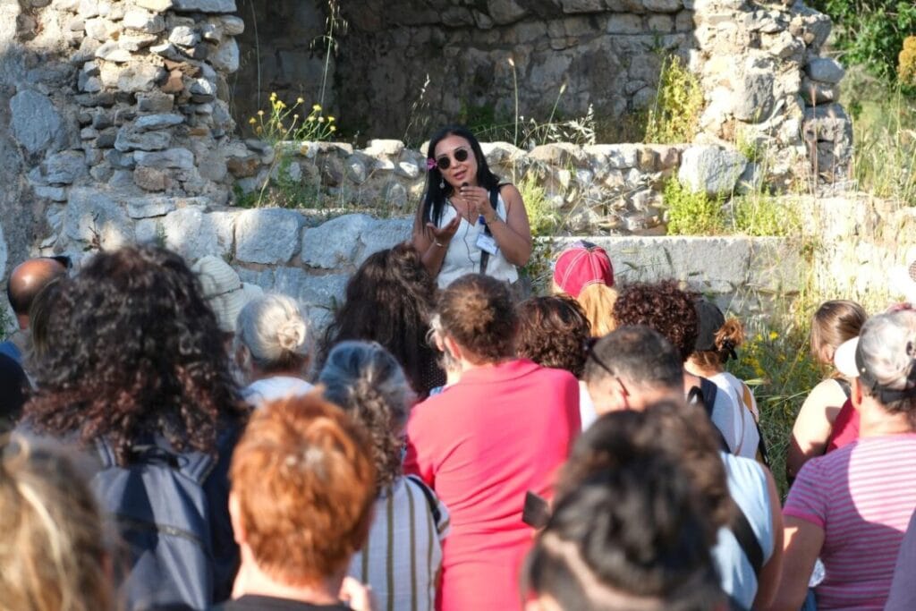 bodrum belediyesi myndos kapisi ve halikarnassos surlarinda tarihe yolculuk yapildi 1