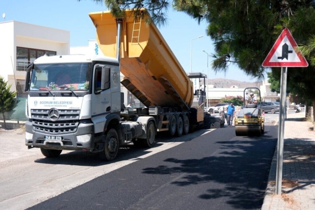 bodrum yol çalışması ağustos 2025