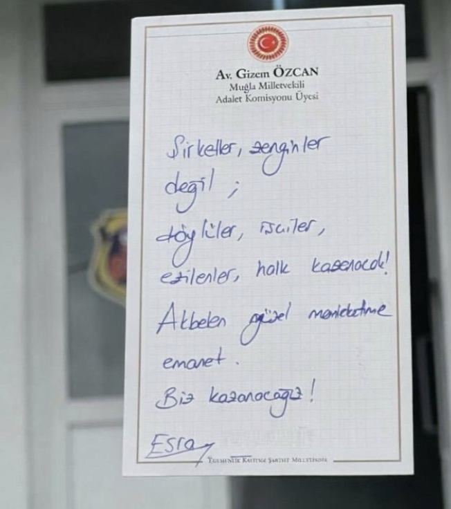 Esra Işık'tan Akbelen Ormanı İçin Mesaj 